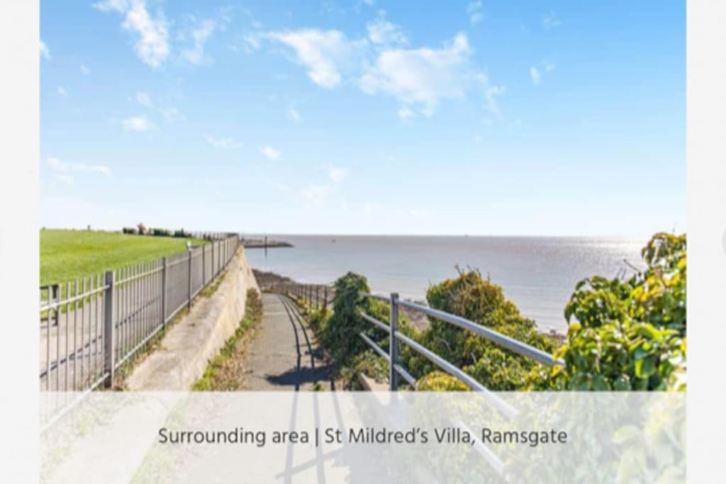 St Mildreds Villa, Ramsgate Royal Harbour, Kent Exterior foto